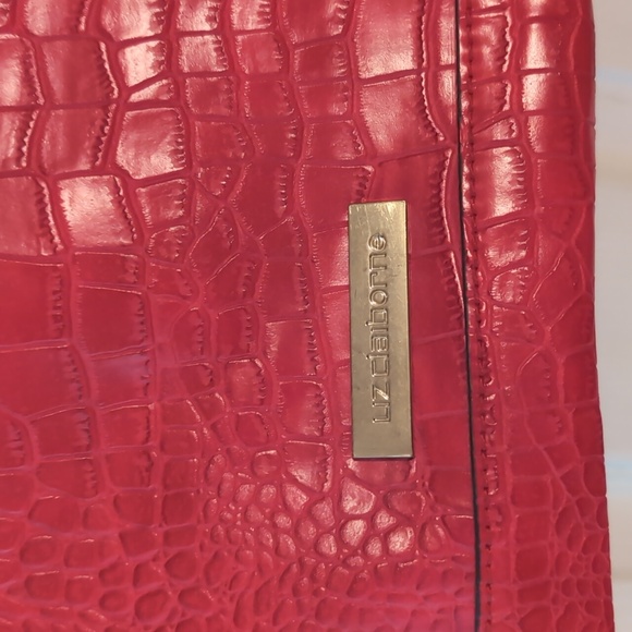 Liz Claiborne Red purse - Picture 2 of 3